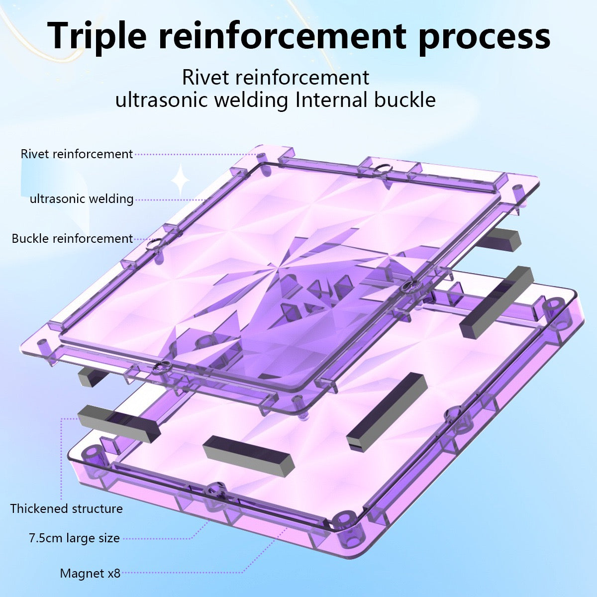 Diamond Color Magnetic Sheets