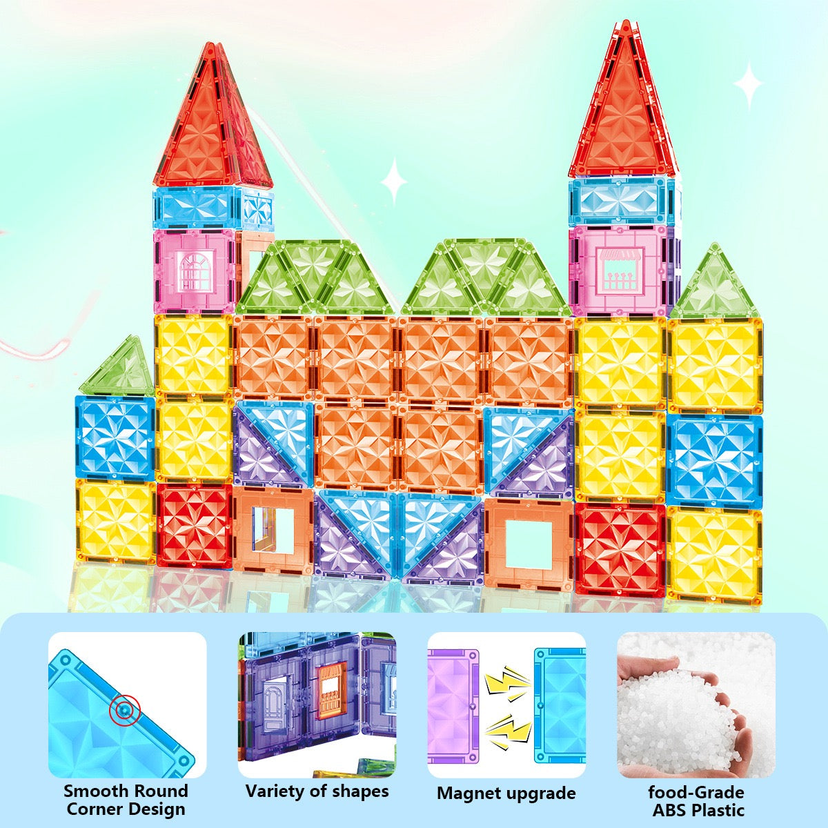 Diamond Color Magnetic Sheets