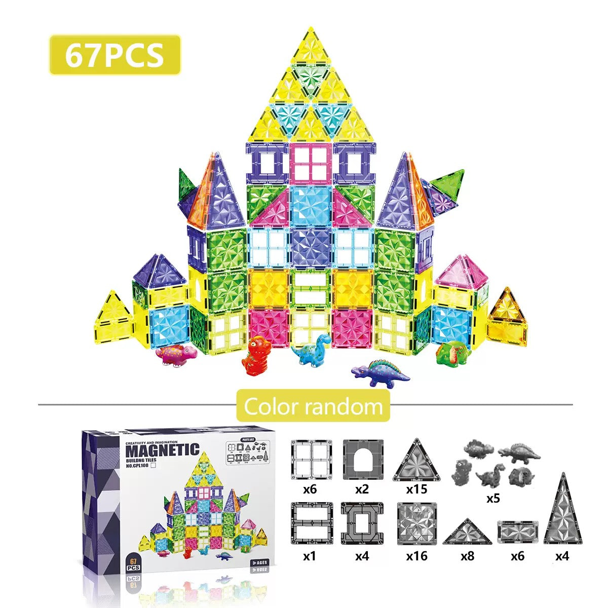 Diamond Color Magnetic Sheets