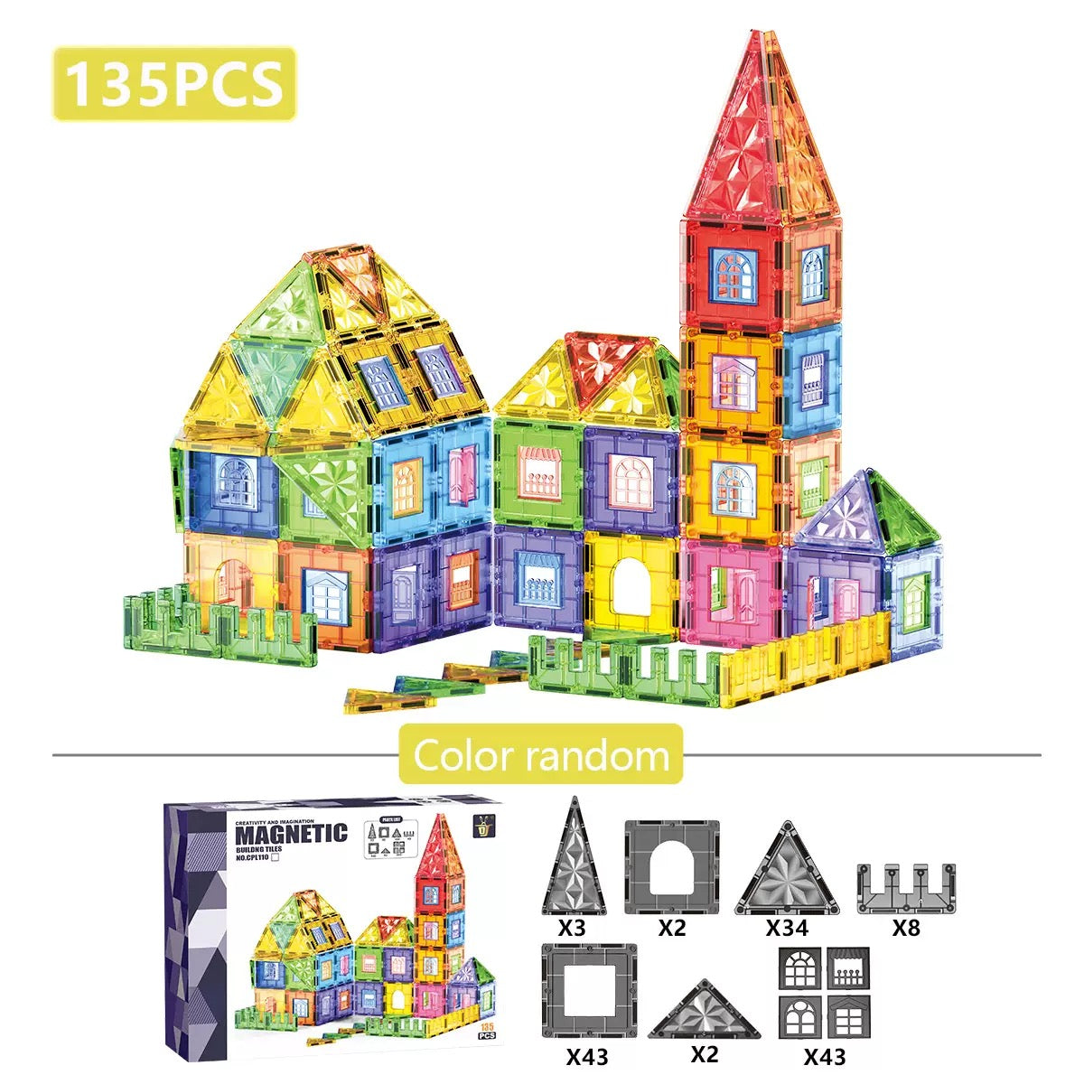 Diamond Color Magnetic Sheets