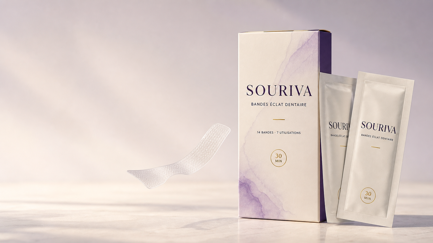 Bandes Éclat Dentaire Souriva — 14 bandes